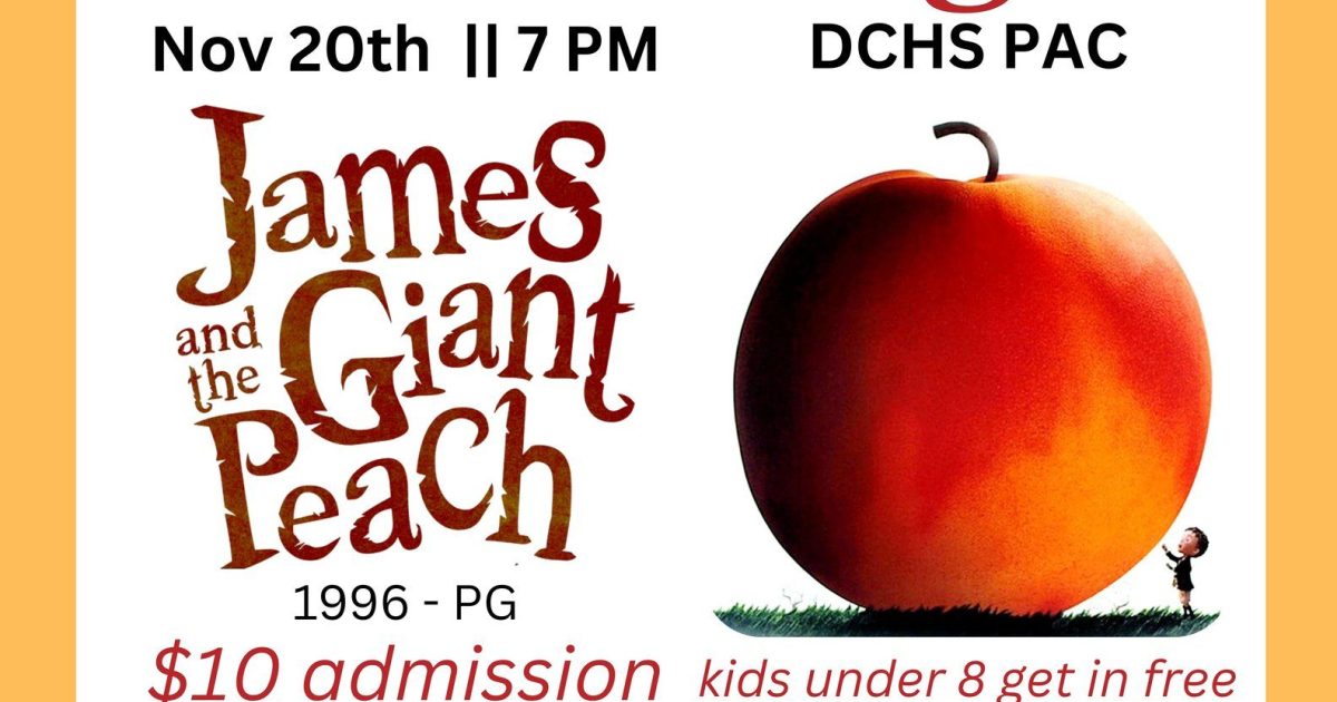 Movie Night! James and the Giant Peach Destination Dawsonville