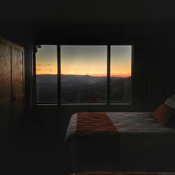 Sunset view from room.